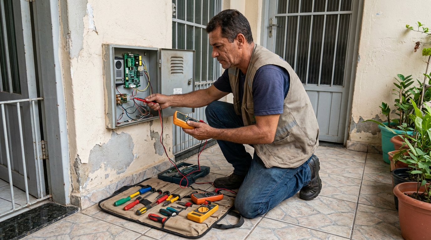 Conserto de interfone profissional em Indaiatuba‑SP
