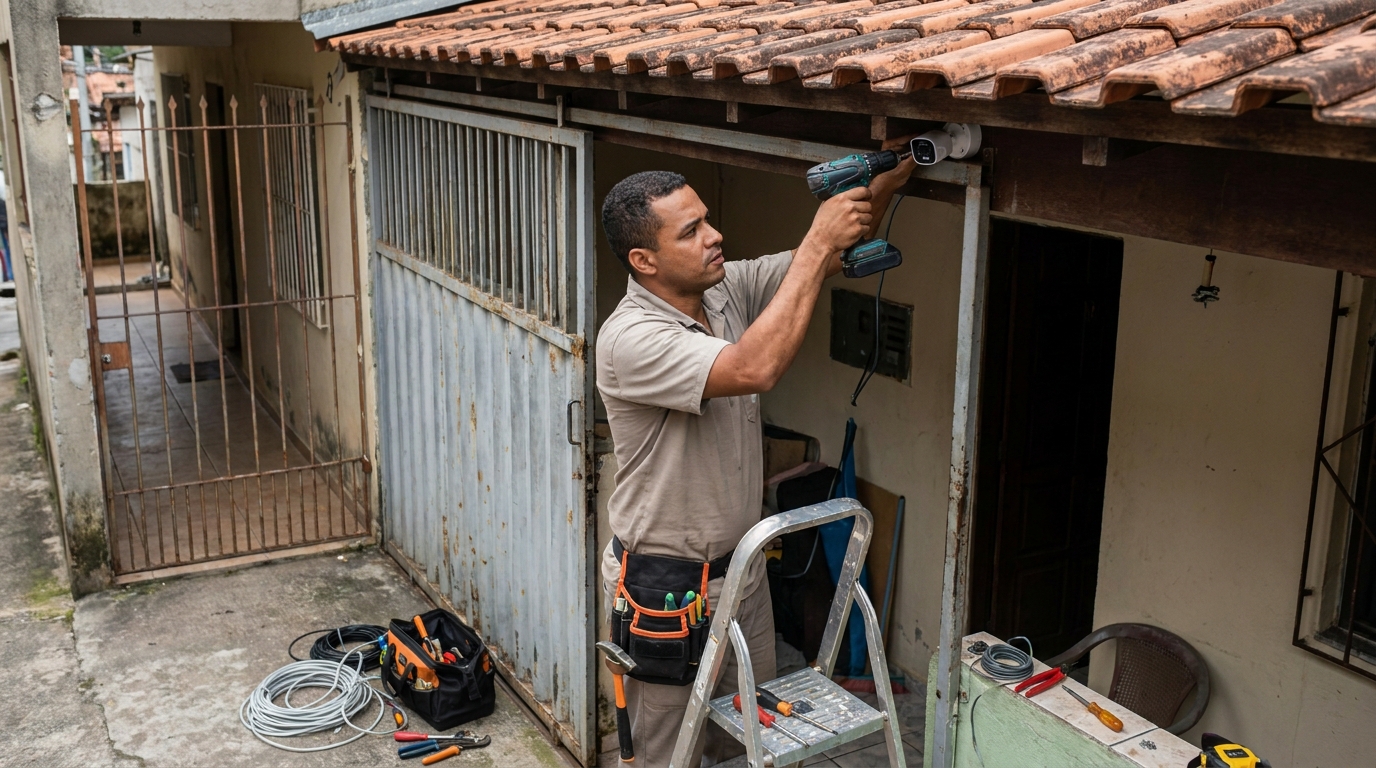 Instalacao de cameras de seguranca em Indaiatuba‑SP