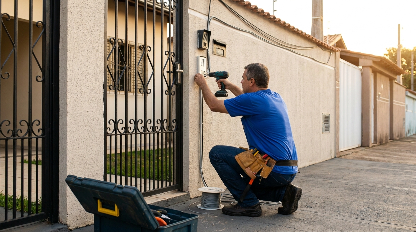 Instalacao de interfone em Indaiatuba‑SP