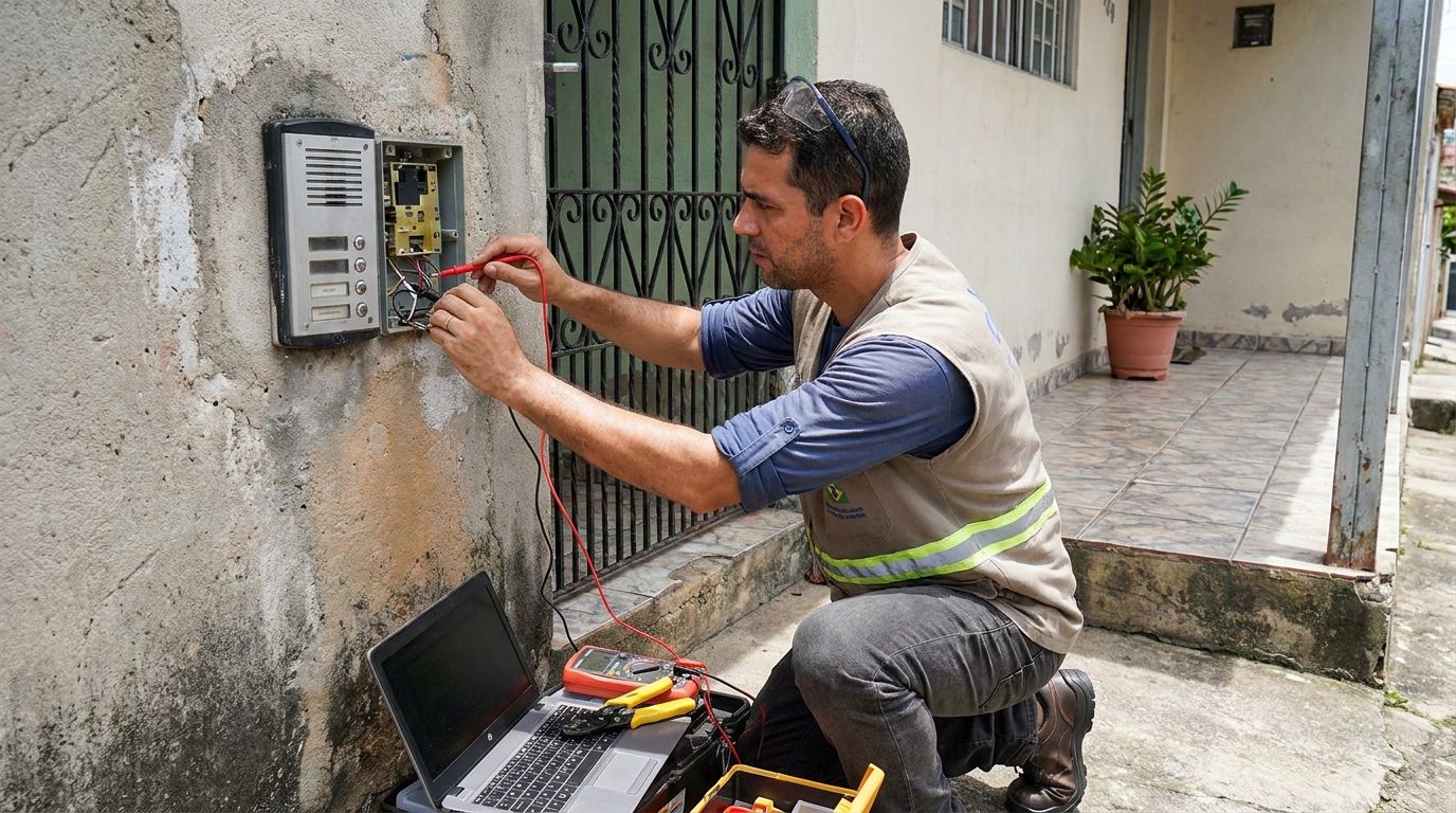 Reparo de interfone em Indaiatuba‑SP